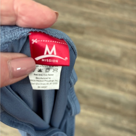 Mission Accessories - Mission Lightweight HydroActive neck gaiter. Slate Blue